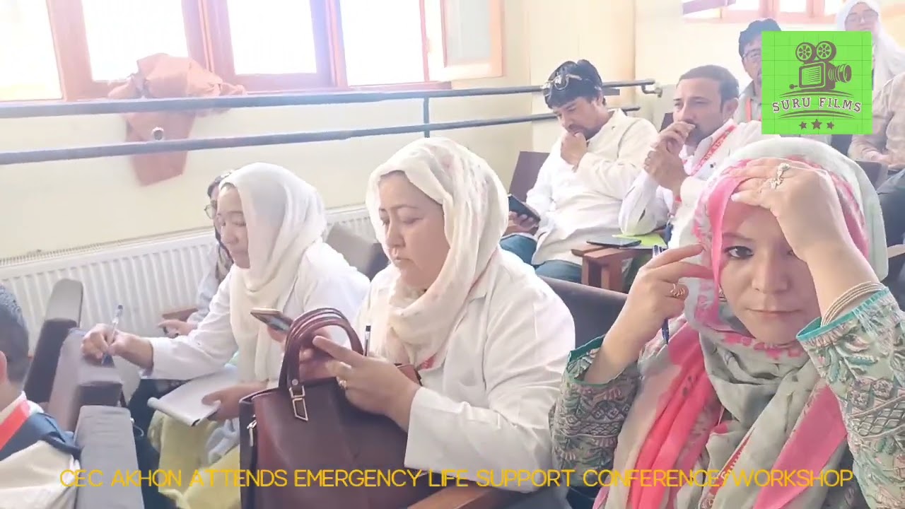 CEC Kargil attends emergency life support conference/workshop on BLS/ACLS/ATLS at Distt hospital kgl