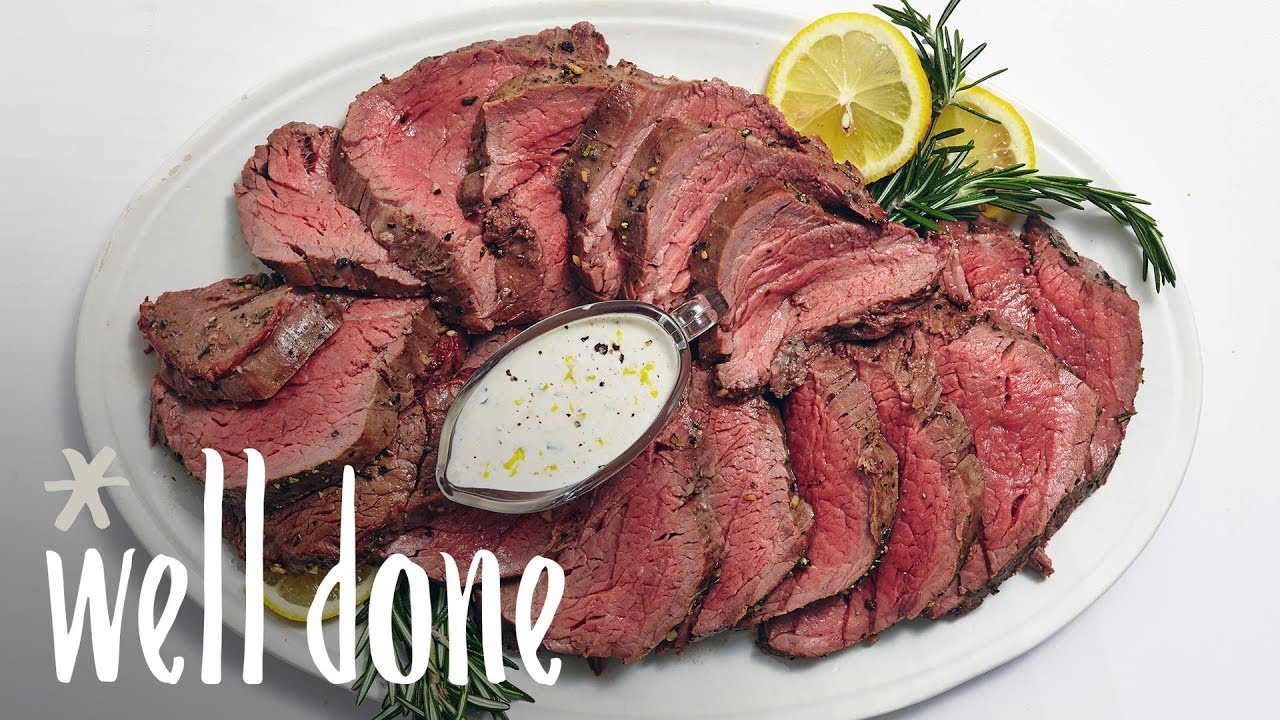 How To Make Smoked Beef Tenderloin | Recipes | Well Done - YouTube