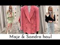 NEW IN SANDRO AND MAJE | Black and Gold Style