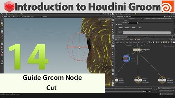 14 - Introduction to Houdini Groom - Guide Groom : Cut