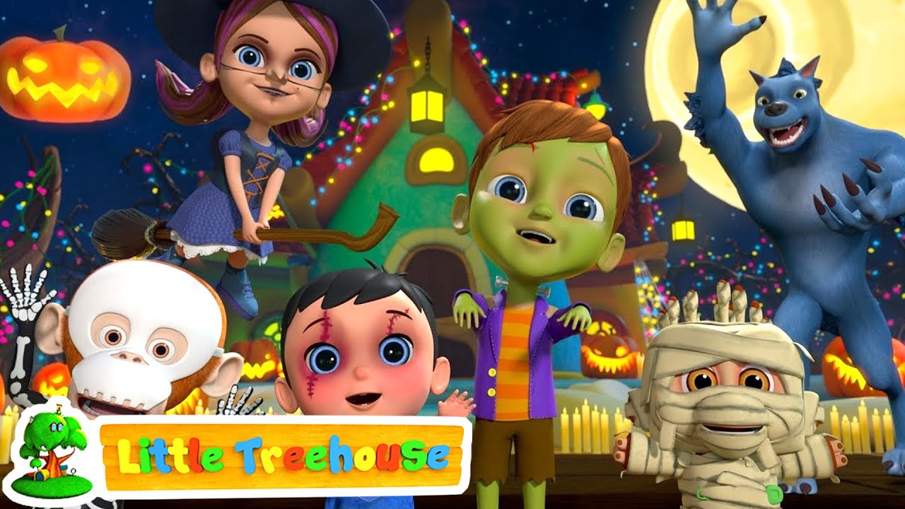 Its Halloween Night | Kids Songs & Halloween Music for Kids | Spooky  Cartoons by Little Treehouse - YouTube