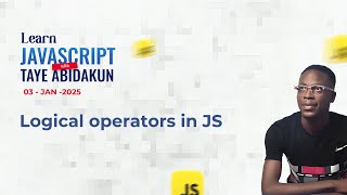 8. Logical operators in JavaScript