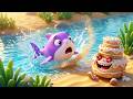Cumpleaños del Tiburón Bebé – El Pastel 🦈 Canciones Infantiles y Rimas para Niños y Bebés Aprender