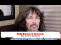 Kelly Hansen the singer in Foreigner talks about his Rock Scene