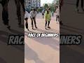 Watch beginners skaters race…#skater