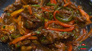 How To Make Goat Meat Wetfry With Vegetables