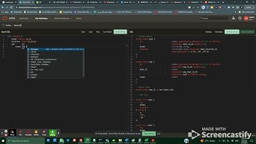 Oracle Apex Quick SQL