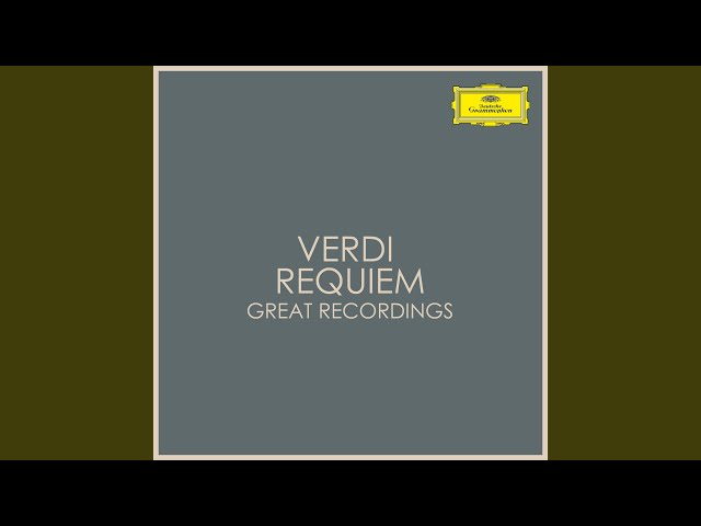 Verdi - Requiem : Sanctus : Ch. Opéra & Orch Philh Vienne / G.Solti