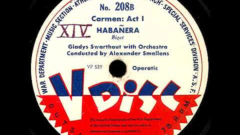 V-Disc 208 Lawrence Tibbett, Gladys Swarthout