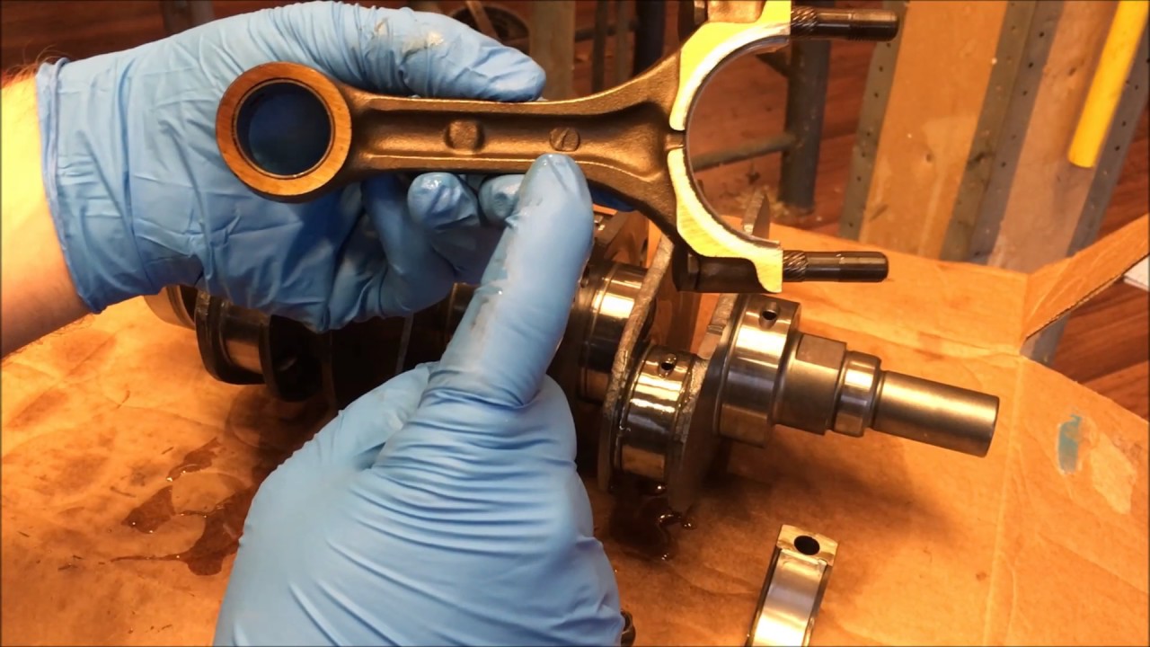 Installing Rod Bearing On A Subaru Crankshaft YouTube