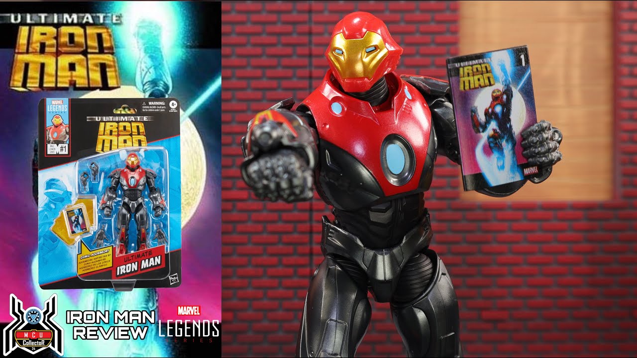 Marvel Legends ULTIMATE IRON MAN Universe 1610 Mini Comic Wave