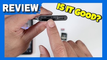 Hicober USB C to SD Card Reader, Micro SD Memory Card Reader, Type C to SD Card Reader Adapter