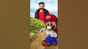 Super Mario Bros. VFX edit! Follow for more 🎬 #vfx #aftereffects #element3d #supermario