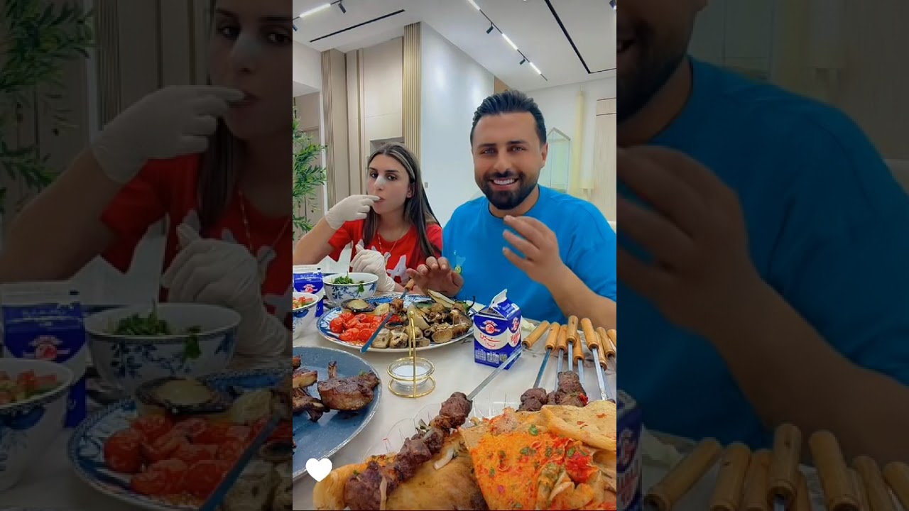 وأخيرا عشاء عائلة ريتشو و ننوش مشاوي لحم بتشهي مع عمي وحماتي 😍 اتوحش أبو الريتش 🤣 قصص حماتي في لبنان