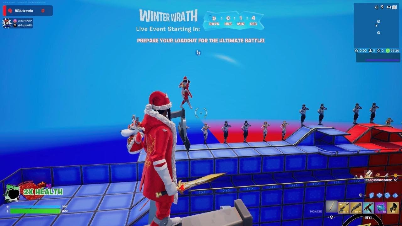 crazy red versus  blue live event