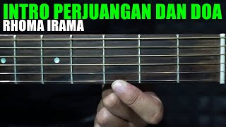 TUTORIAL Intro Perjuanagan Dan Doa Rhoma Irama , ajang fingerstyle