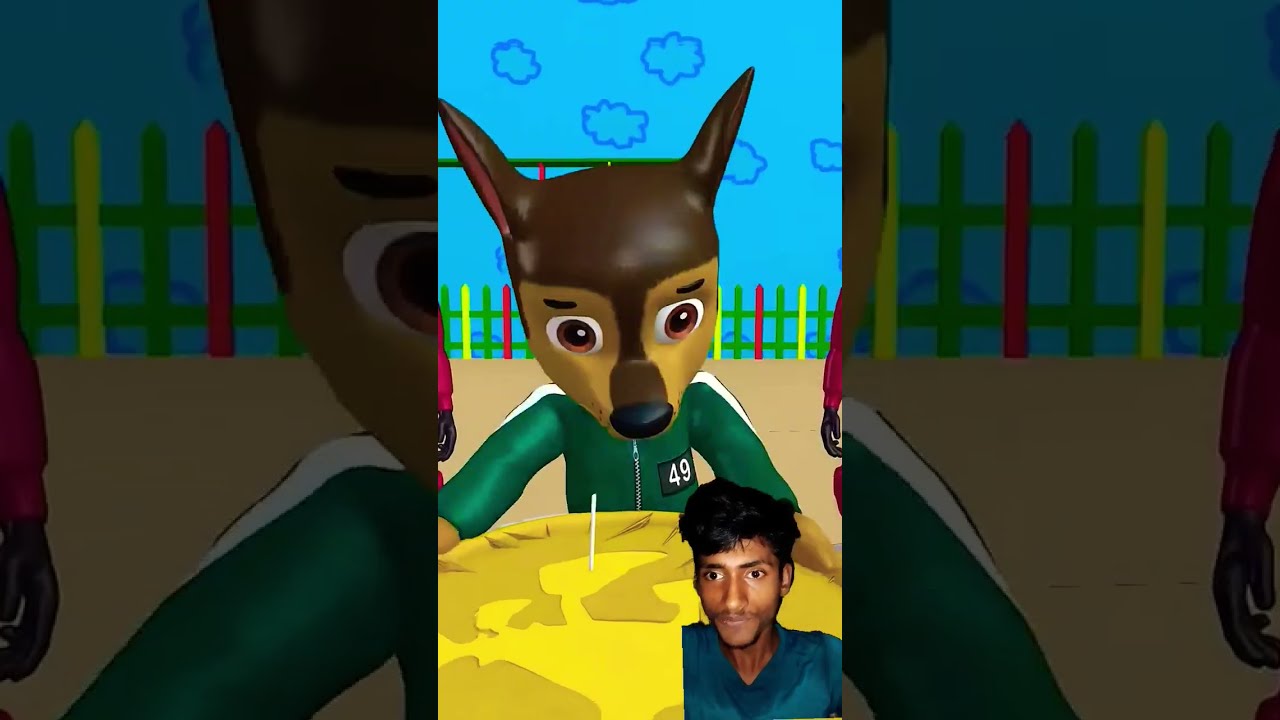 CHASE Must Be The Luckiest Player In Squid Game Shorts Funny Pawpatrol Chase Squidgame