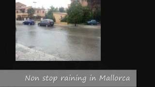 Rain in Mallorca - 3rd May 2010