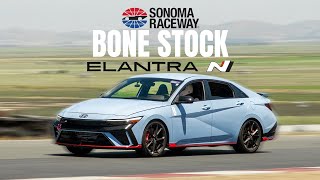 Bone Stock Elantra N POV Drive at Sonoma Raceway!