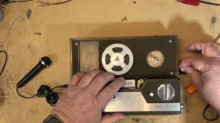 Vintage Sharp Solid State Tape Recorder from 1965