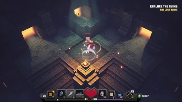 Minecraft Dungeons Soggy Cave Main Barrier Skip [Console]