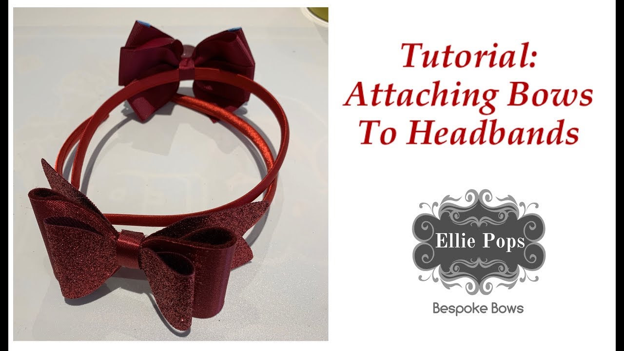 Lana Bow Headband: Step by Step on How To Tie A Big Bow