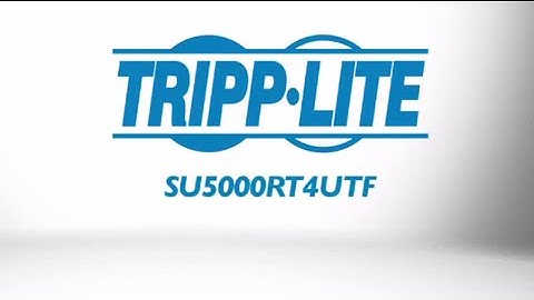 Tripp Lite SU5000RT4UTF SmartOnline UPS System