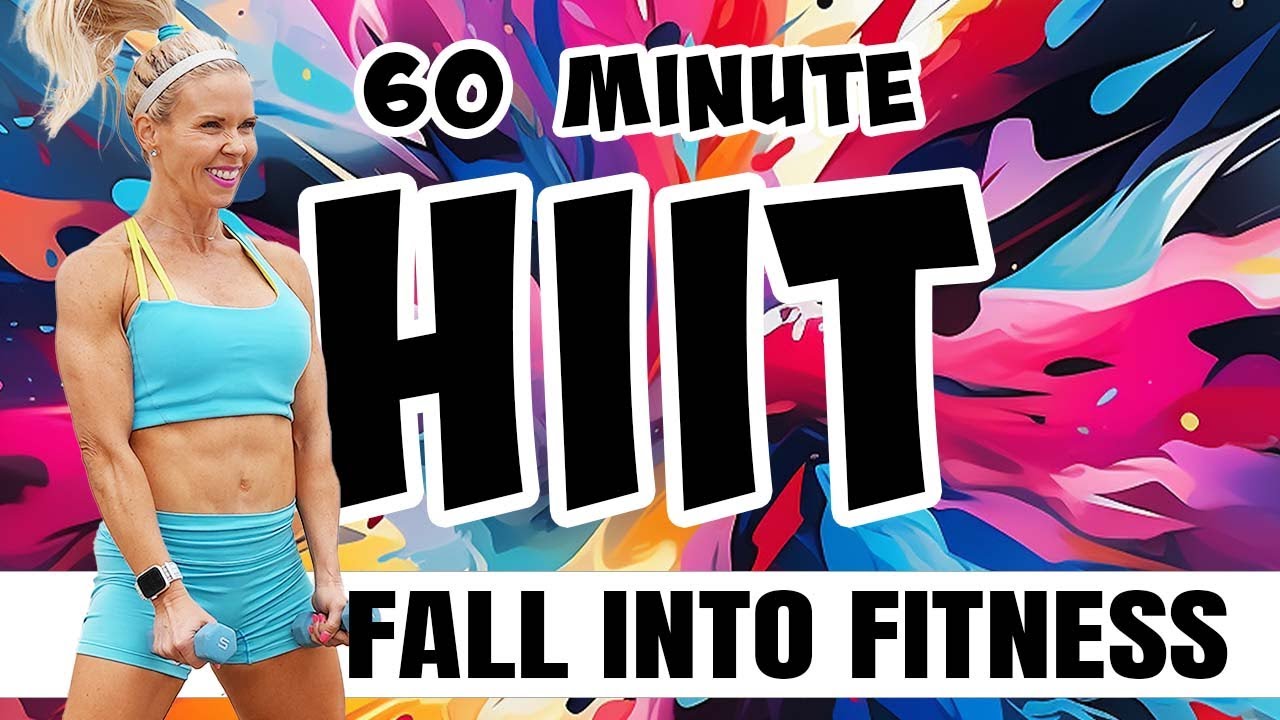 60 MINUTE WEIGHTED CARDIO HIIT | High Impact | No Repeats | Beach ...