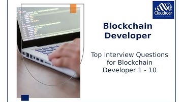 Top 10 Blockchain Developer Interview Questions & Answers | Part 1  | Crack Your Next Interview