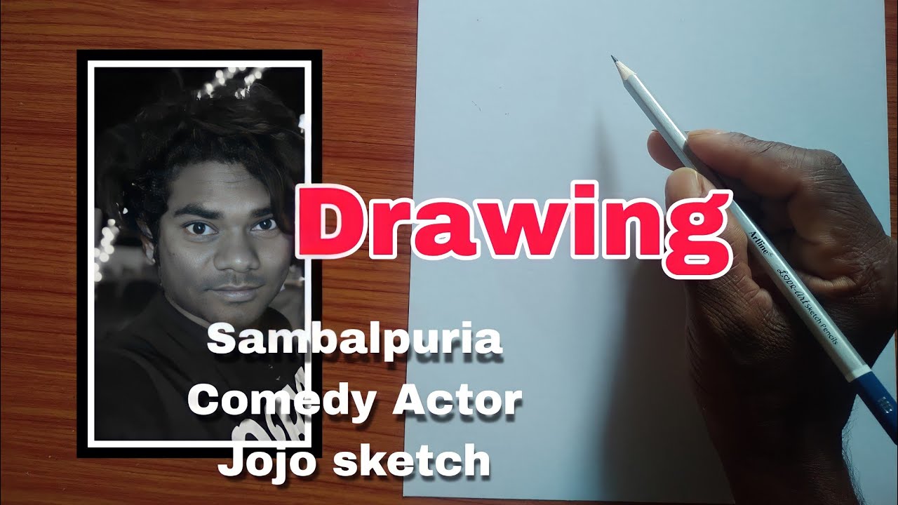 Comedy Actor Jojo Face /Pensil  sketch