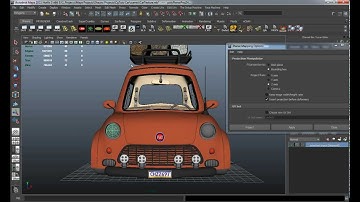 Creating A Stylized Car In Maya, The Complete Workflow - Part 7-5