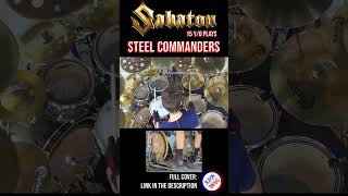 SABATON - STEEL COMMANDERS - DRUM COVER  #shorts #end 3L3V3N DRUMS