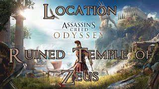 Assassin's Creed Odyssey Korinthia Location Ruined Temple of Zeus 100% Completion