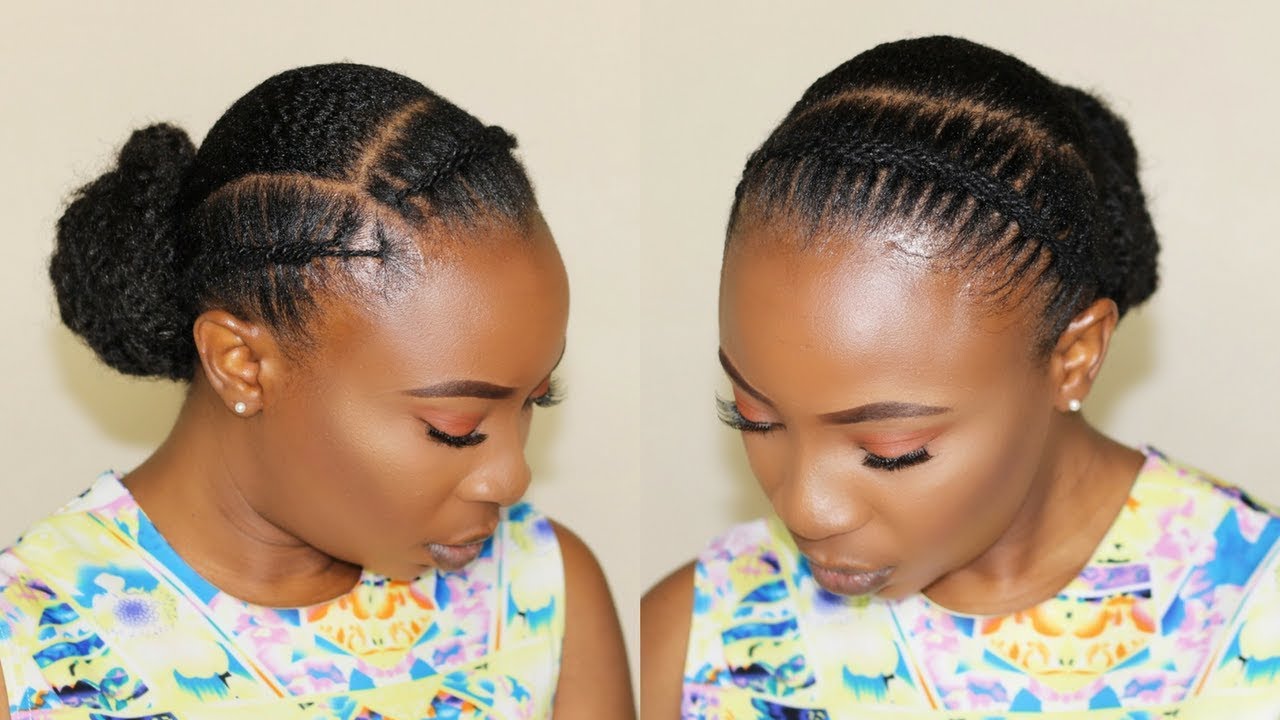African Yarn Hairstyles : In this video i show how to do 3 styles.
