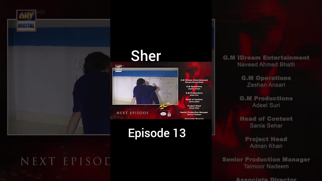 Sher Episode 13 | Teaser | Sarah Khan | Danish Taimoor 