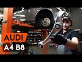 Как заменить передний рычаг подвески Audi A4 B8 Седан [ВИДЕОУРОК AUTODOC]