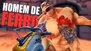 Homem de Ferro medieval no Gorn Vr