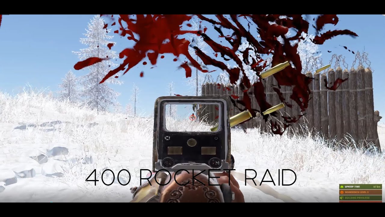 HOW A TRIO DEFENDS A 400 ROCKET RAID - Rust