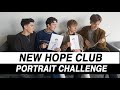 NEW HOPE CLUB DO SELF-PORTRAIT CHALLENGE *WIN*