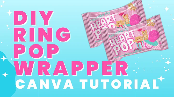 DIY Ring Pop using Canva | Create Your own Custom Ring Pop