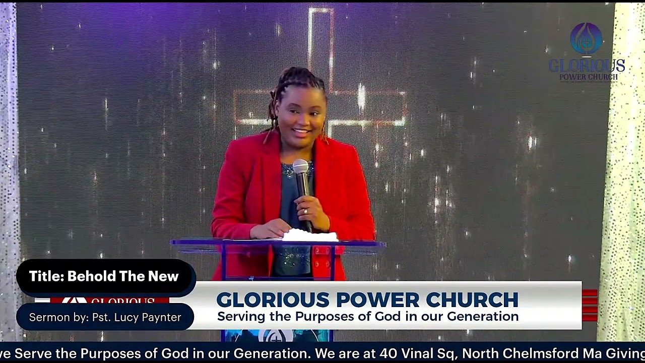 Behold the New #PastorLucyPaynter
