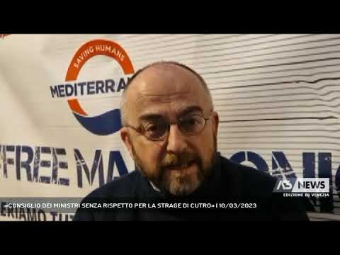 «CONSIGLIO DEI MINISTRI SENZA RISPETTO PER LA STRAGE DI CUTRO» | 10/03/2023