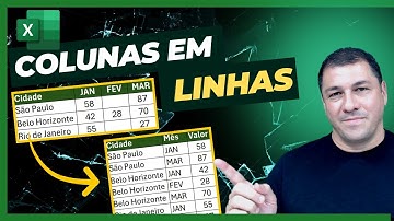 Excel e Power Query: Transformando Colunas em Linhas Fácil!