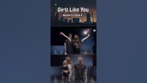 Maroon 5 - Girls Like You ft. Cardi B #shorts #youtubeshorts  #love  #music