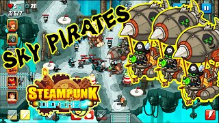 Steampunk Defense Sky Pirates Tower screenshot 2