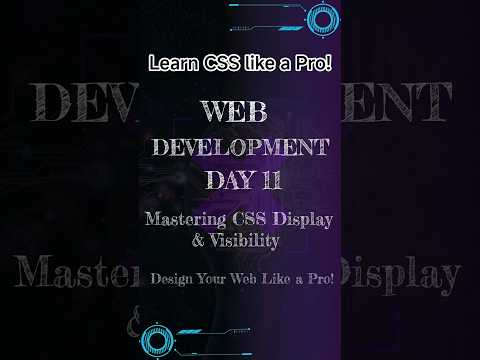 🎬Day 11: CSS