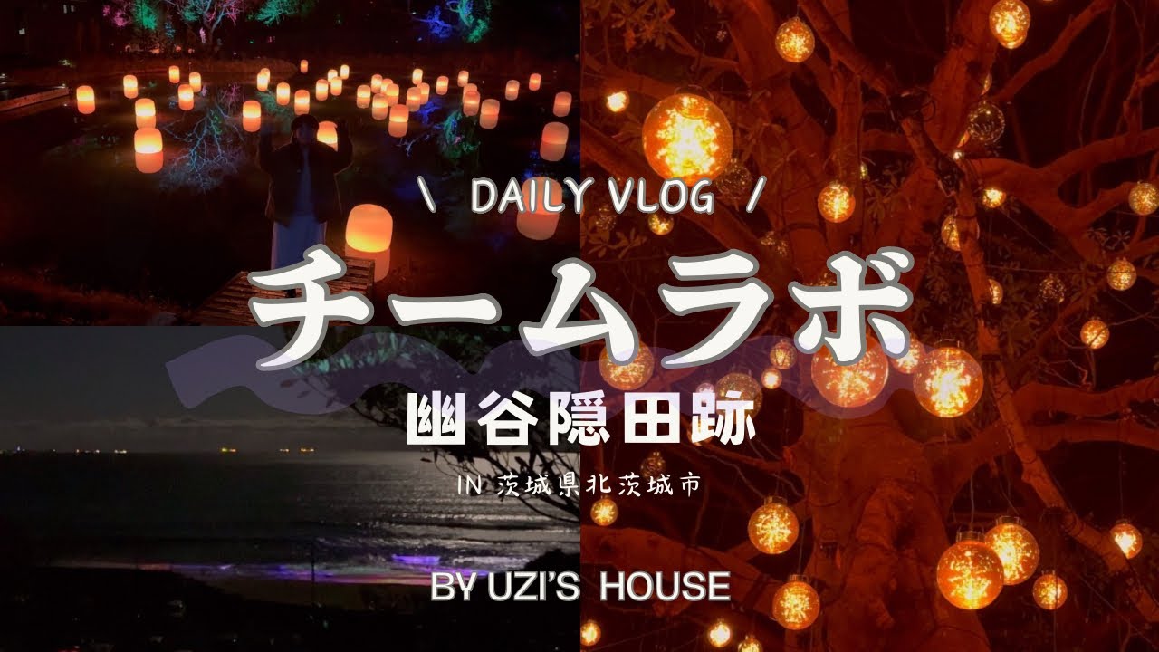 【チームラボ幽谷隠田跡vlog】こんなところに？！未知の世界に入り込んでみた/実家vlog/2024年12月