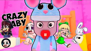 ¡ESCAPA DE LA MANSION DEL BEBE MAS LOCO en ROBLOX ??? Escape Baby Crazys Mansión (Obby) ?