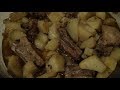 ЖАРКОЕ - свиные рёбрышки, тушеные с картофелем