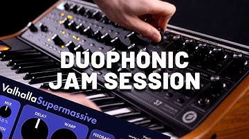 Duophonic Jam Session with Moog Subsequent 37 [Synthesizer Demo]
